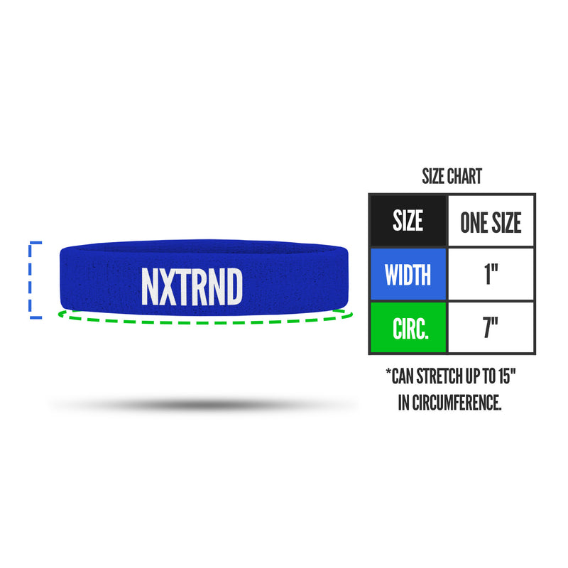 Load image into Gallery viewer, NXTRND Arm Bands Blue (1 Pair)