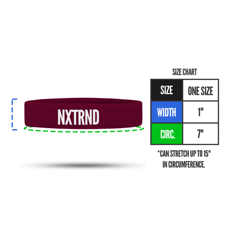 Load image into Gallery viewer, NXTRND Arm Bands Maroon (1 Pair)