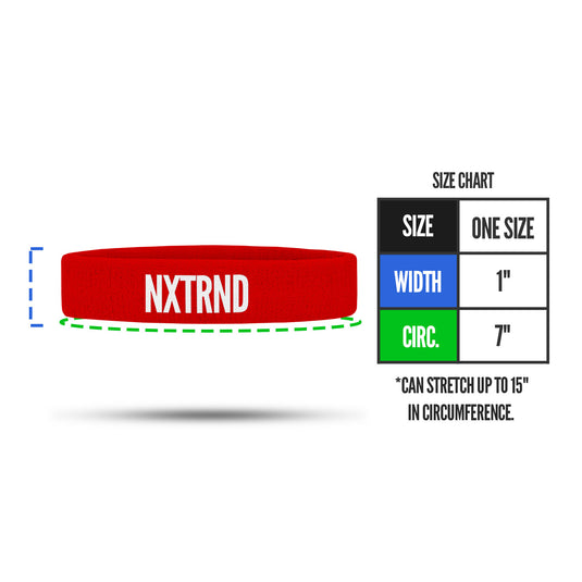NXTRND Arm Bands Red (1 Pair)
