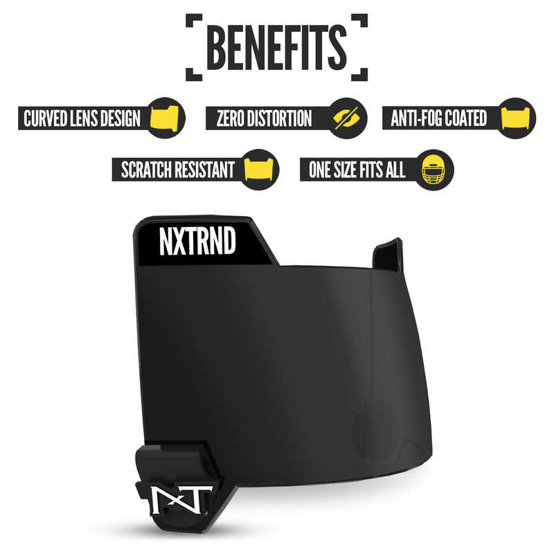 Load image into Gallery viewer, NXTRND VZR3™ Football Visor Black
