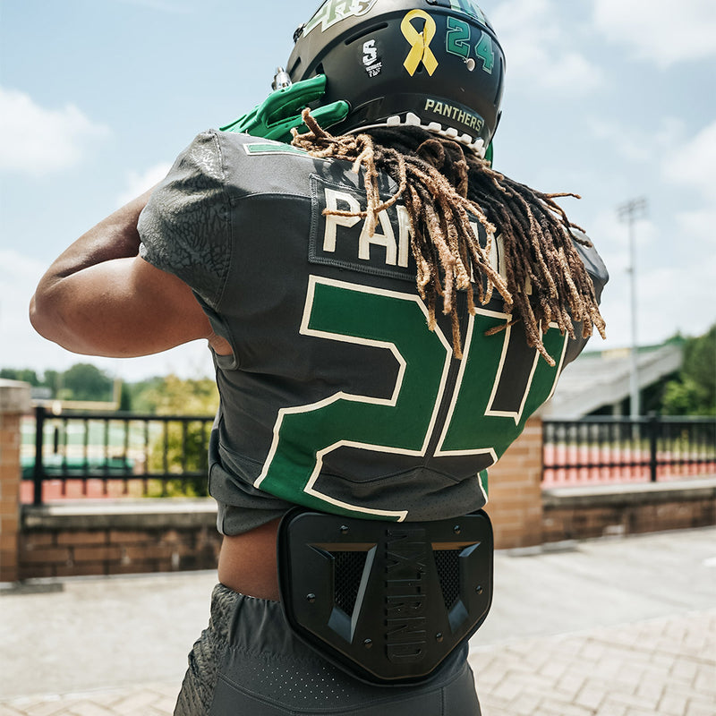 Load image into Gallery viewer, NXTRND B-PLATE™ Football Back Plate Black
