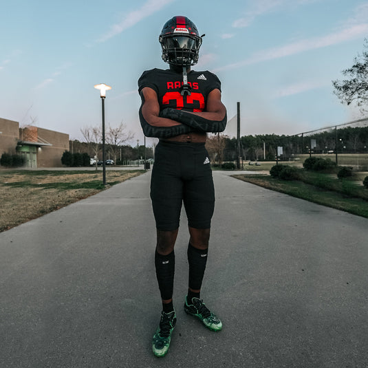 NXTRND Quarter Football Socks Black 3-Pairs