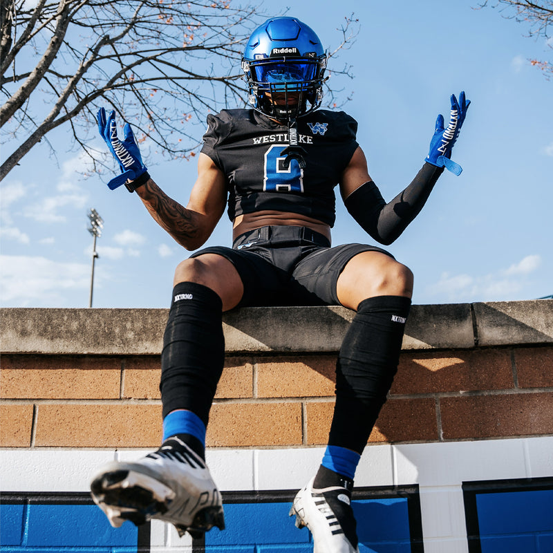 Load image into Gallery viewer, NXTRND Football Leg Sleeves Black