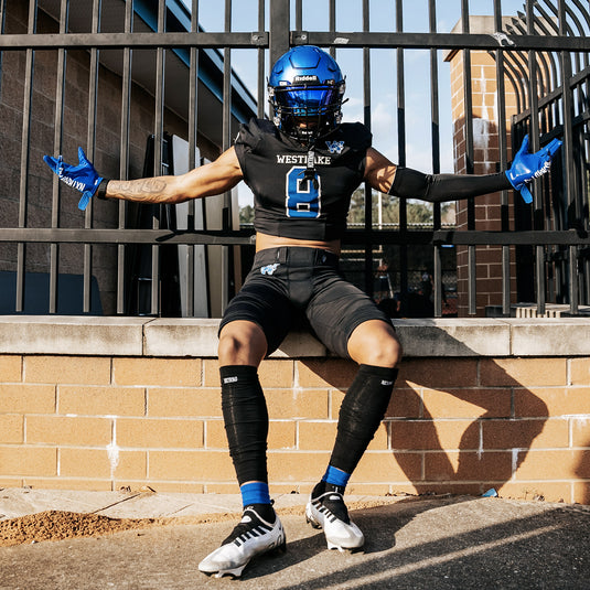 NXTRND Football Leg Sleeves Black