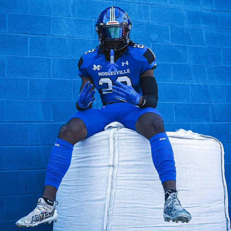 Load image into Gallery viewer, NXTRND Football Leg Sleeves Blue
