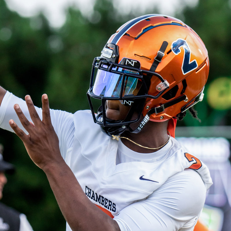 Load image into Gallery viewer, NXTRND VZR1™ Football Visor Clear Blue