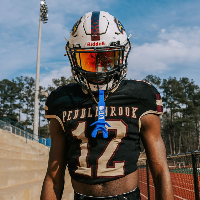 Load image into Gallery viewer, NXTRND VZR3™ Football Visor Clear Red