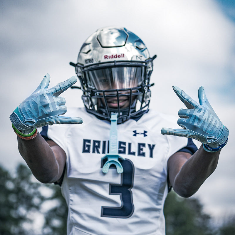 Load image into Gallery viewer, NXTRND G1™ Football Gloves Columbia Blue
