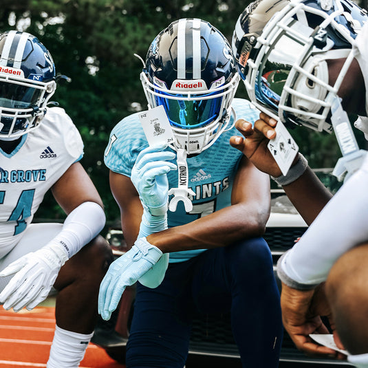 NXTRND G2™ Football Gloves Columbia Blue