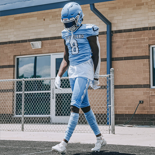 NXTRND Football Leg Sleeves Columbia Blue