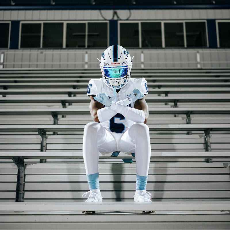 Load image into Gallery viewer, NXTRND Crew Socks Columbia Blue 3-Pairs