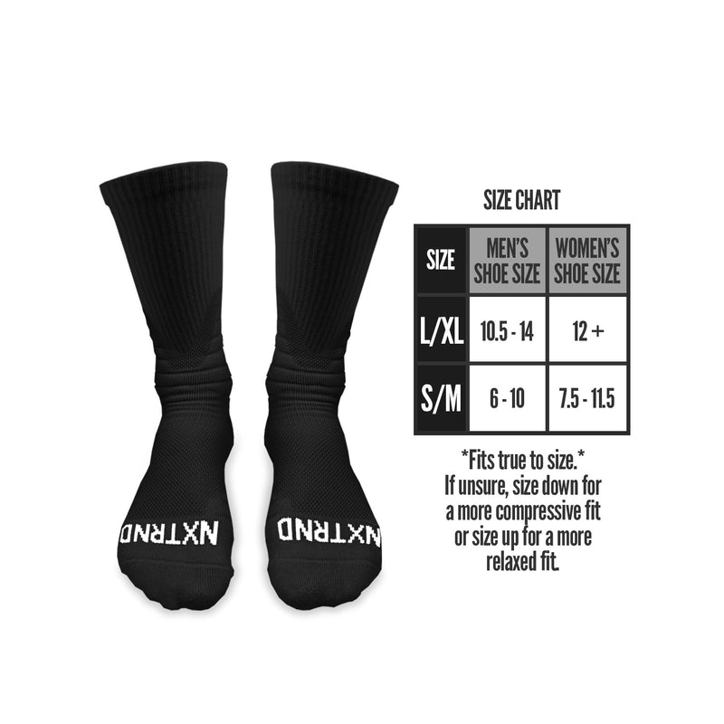 Load image into Gallery viewer, NXTRND Crew Socks Black 3-Pairs

