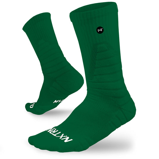 NXTRND Crew Socks Green 3-Pairs