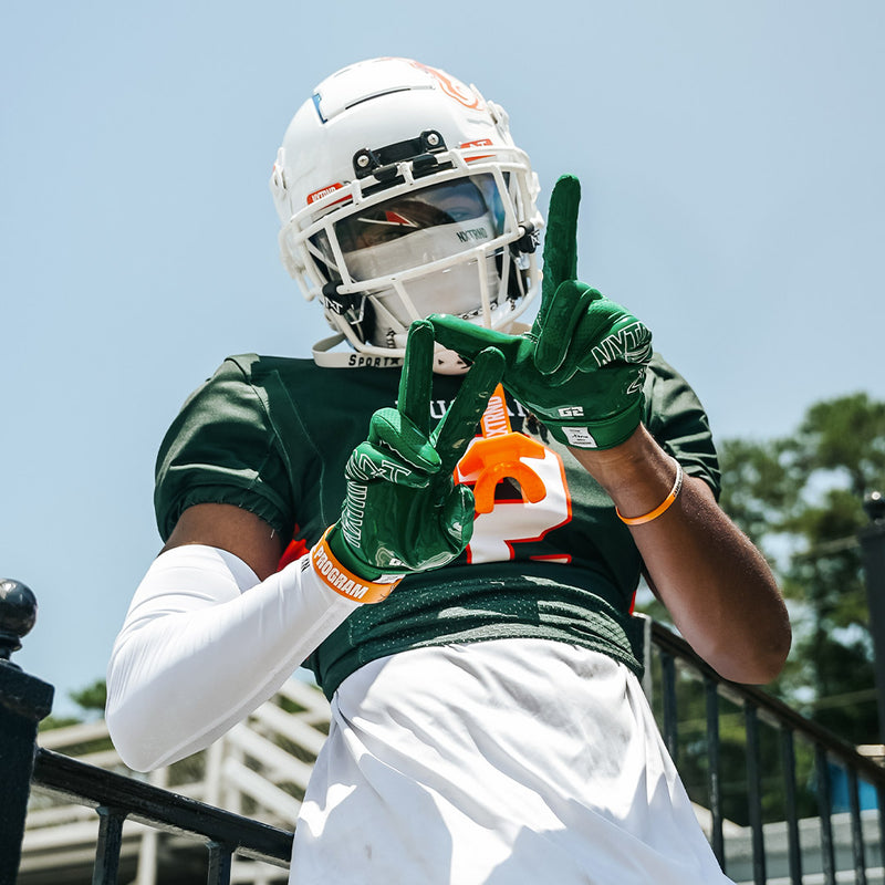 Load image into Gallery viewer, NXTRND G2™ Football Gloves Dark Green