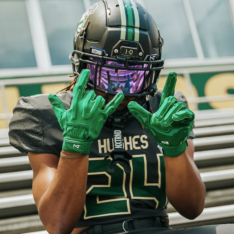 Load image into Gallery viewer, NXTRND G3™ Padded Football Gloves Dark Green