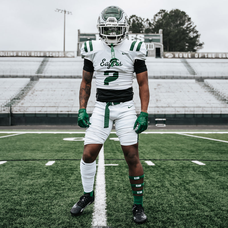 Load image into Gallery viewer, NXTRND Quarter Football Socks Green 3-Pairs
