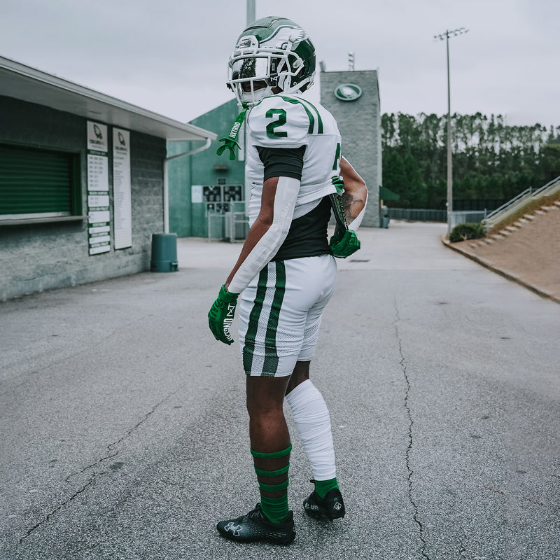 Load image into Gallery viewer, NXTRND Quarter Football Socks Green 3-Pairs
