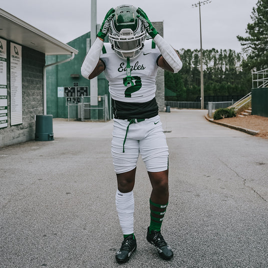 NXTRND Quarter Football Socks Green 3-Pairs