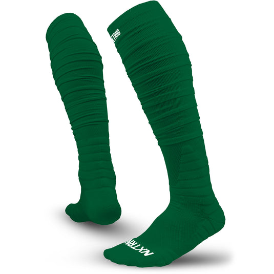 NXTRND XTD™ Scrunch Football Socks Green