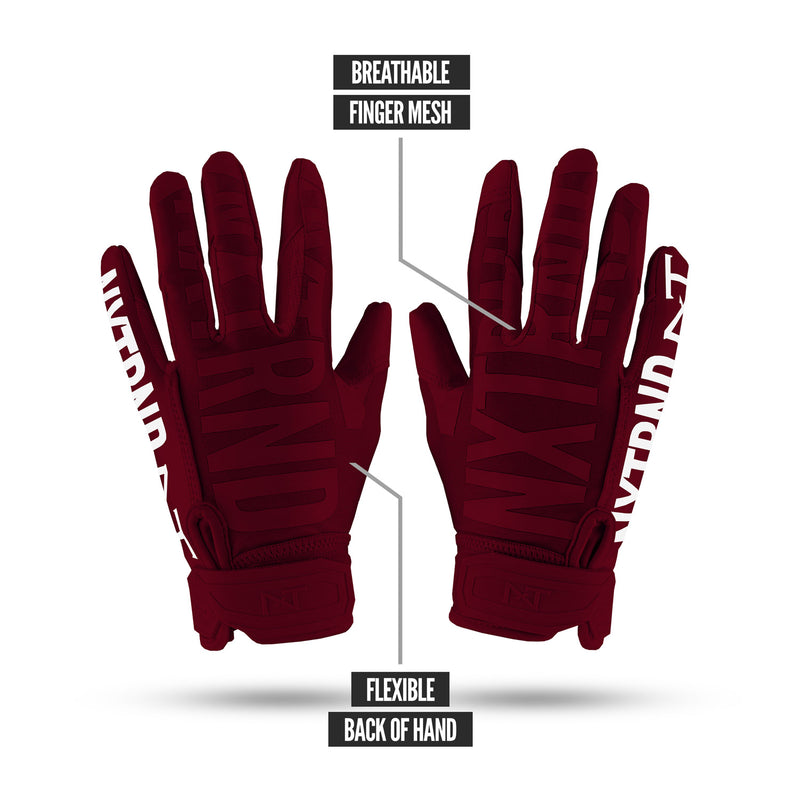 Load image into Gallery viewer, NXTRND G1™ Football Gloves Maroon