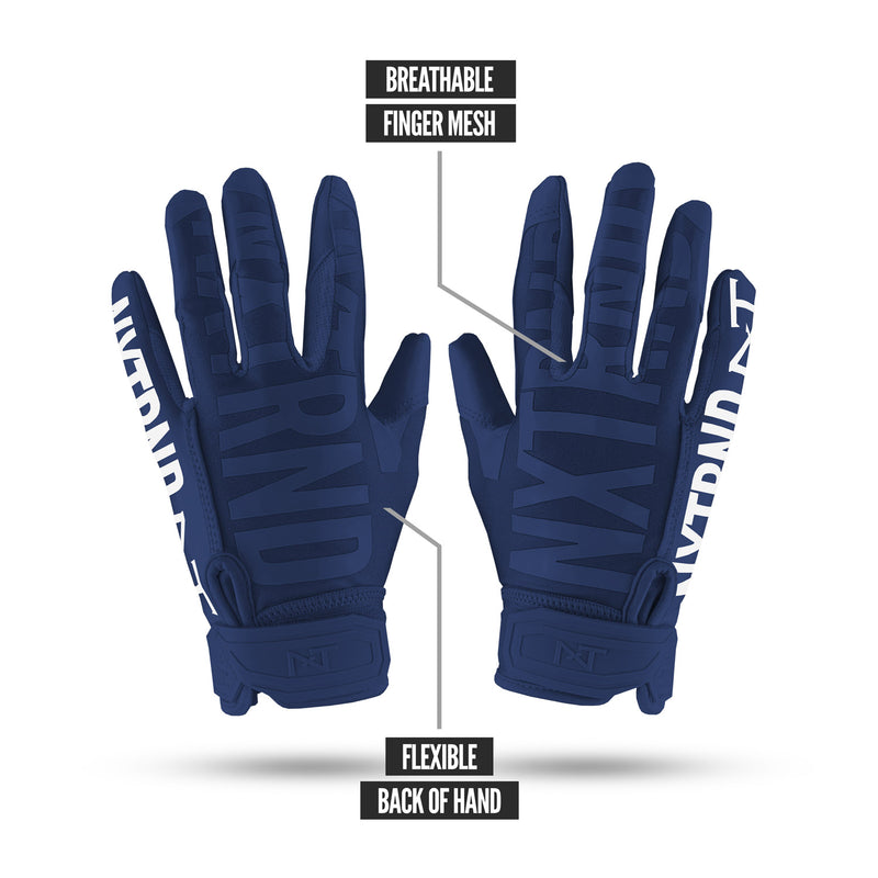 Load image into Gallery viewer, NXTRND G1™ Football Gloves Navy Blue