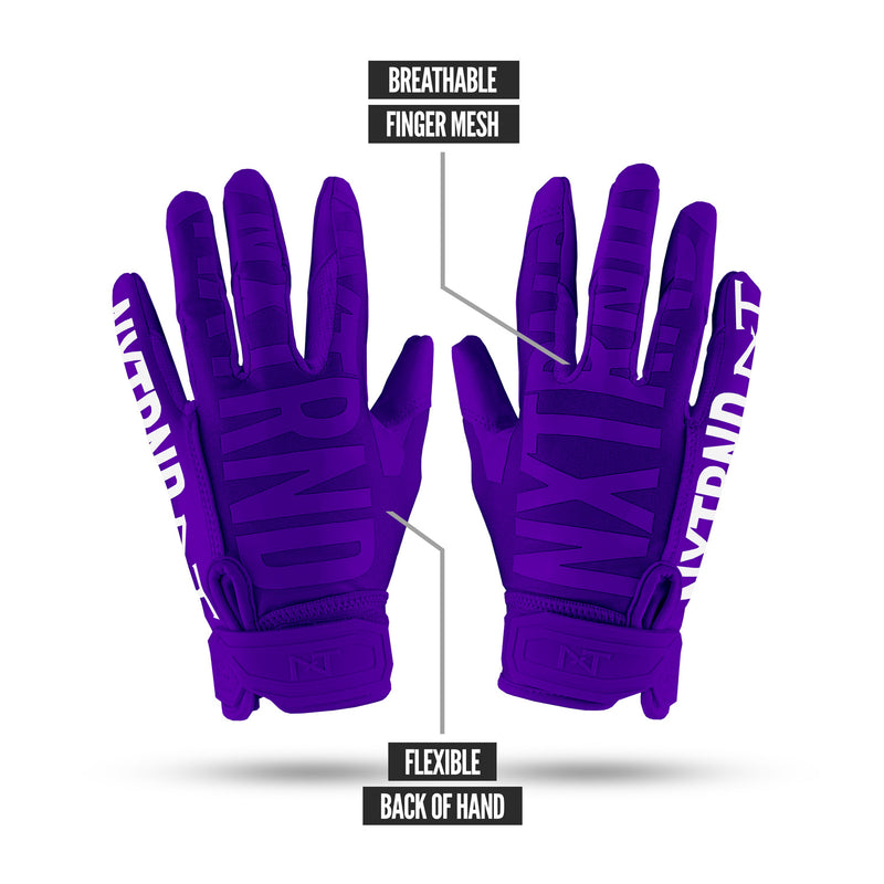 Load image into Gallery viewer, NXTRND G1™ Football Gloves Purple