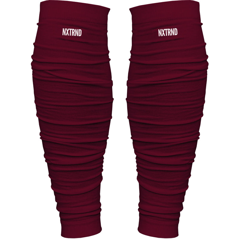 Load image into Gallery viewer, NXTRND Football Leg Sleeves Maroon