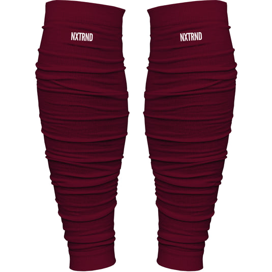 NXTRND Football Leg Sleeves Maroon