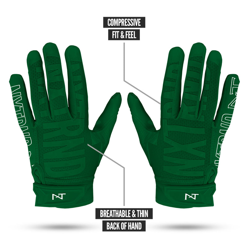 Load image into Gallery viewer, NXTRND G2™ Football Gloves Dark Green