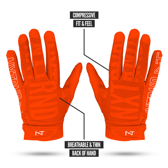 NXTRND G2™ Football Gloves Orange