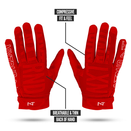 NXTRND G2™ Football Gloves Red