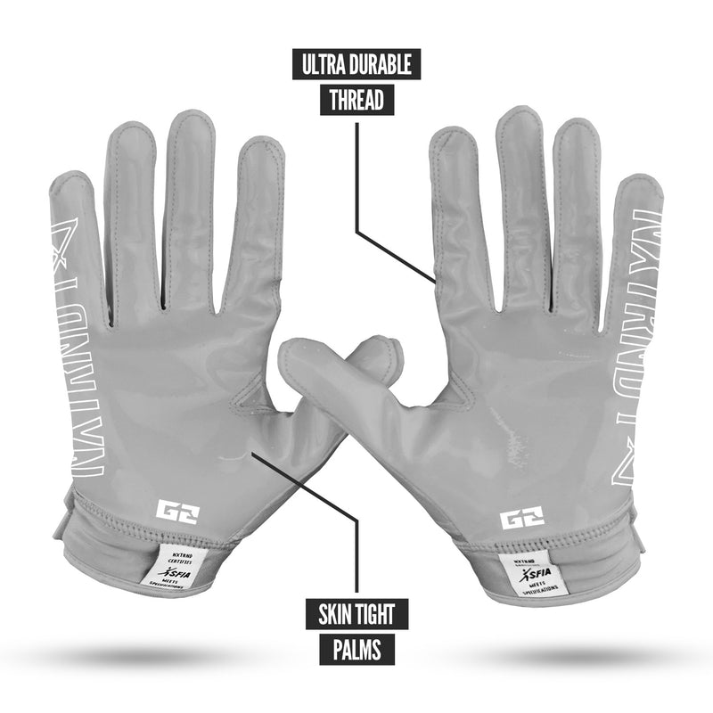 Load image into Gallery viewer, NXTRND G2™ Football Gloves Grey
