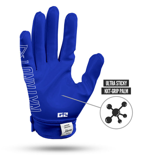 NXTRND G2™ Football Gloves Blue