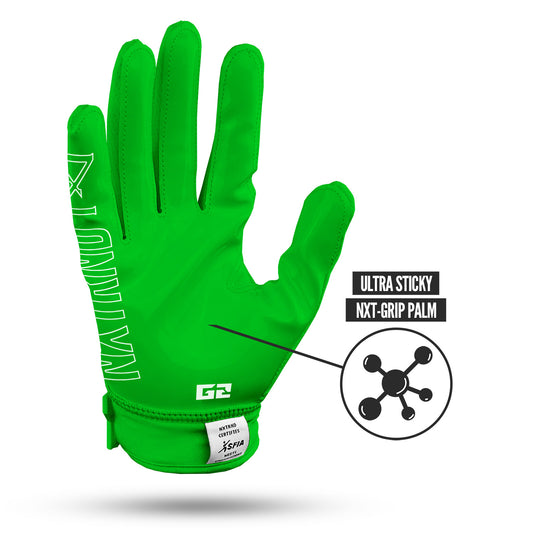 NXTRND G2™ Football Gloves Green