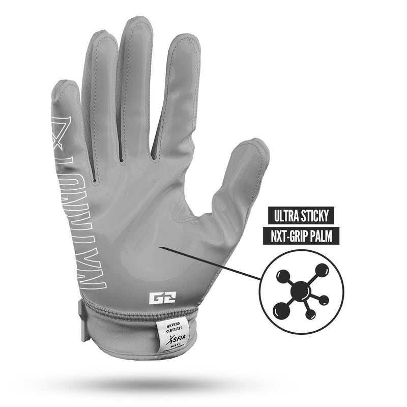 Load image into Gallery viewer, NXTRND G2™ Football Gloves Grey
