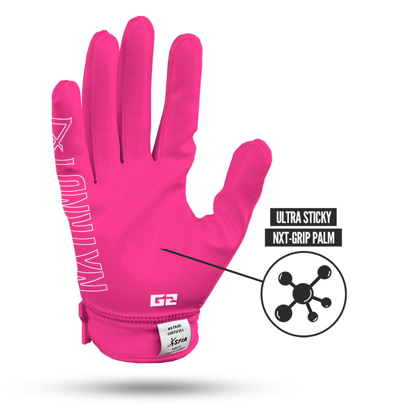 Load image into Gallery viewer, NXTRND G2™ Football Gloves Pink