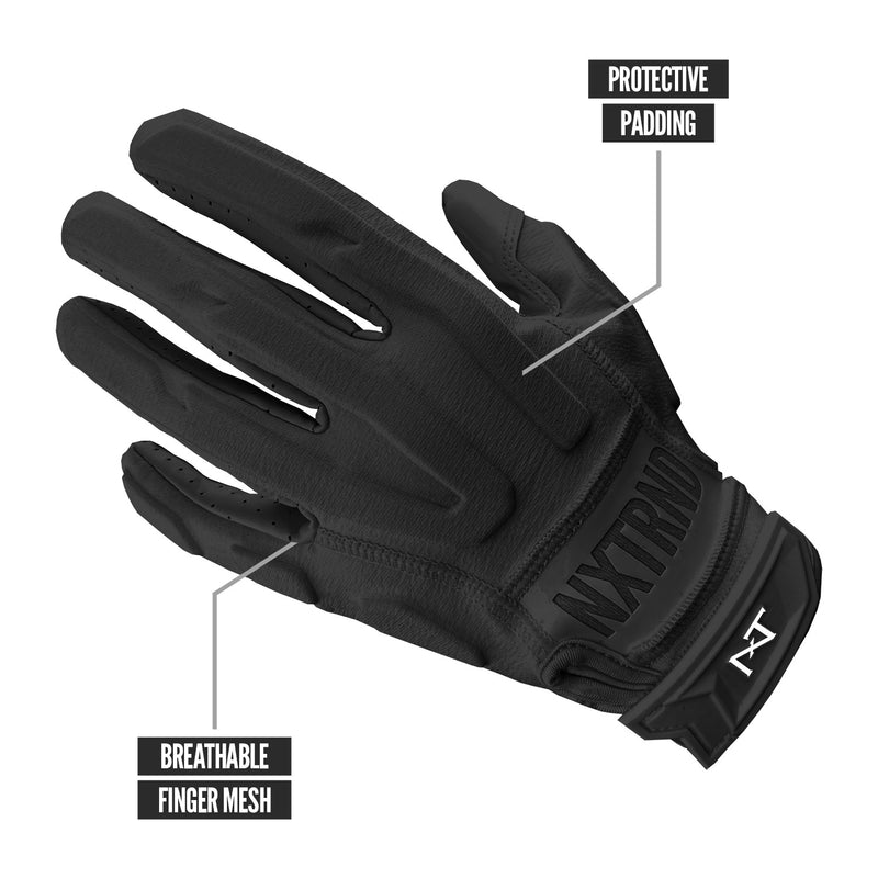 Load image into Gallery viewer, NXTRND G3™ Padded Football Gloves Black
