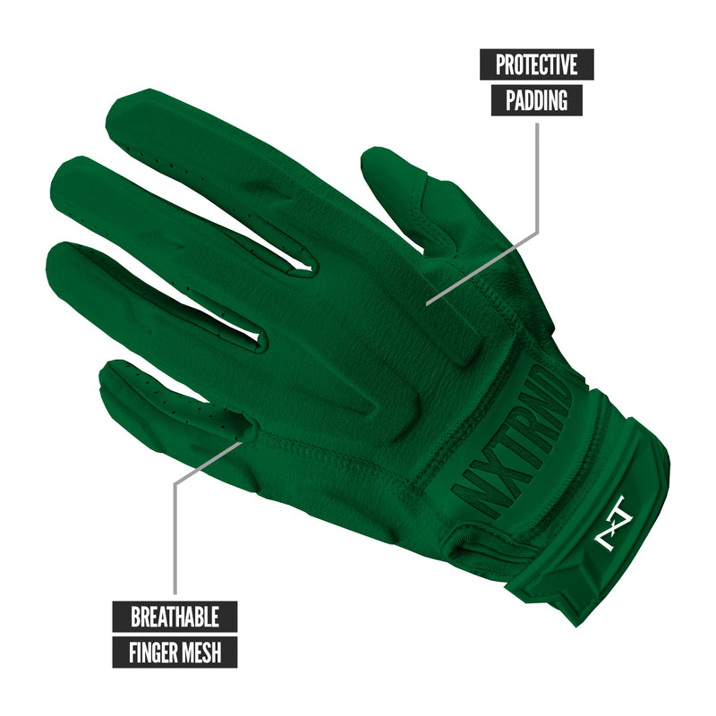 Load image into Gallery viewer, NXTRND G3™ Padded Football Gloves Dark Green