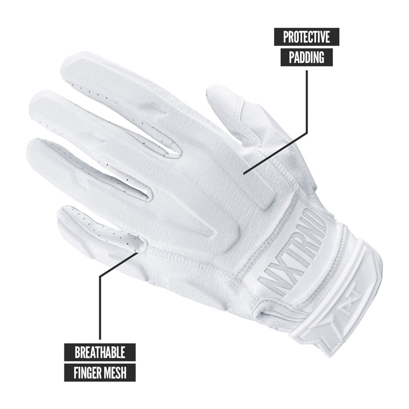 Load image into Gallery viewer, NXTRND G3™ Padded Football Gloves White