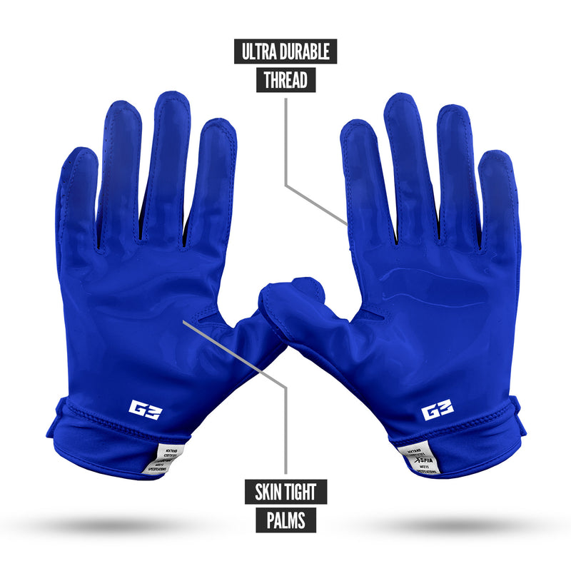 Load image into Gallery viewer, NXTRND G3™ Padded Football Gloves Blue
