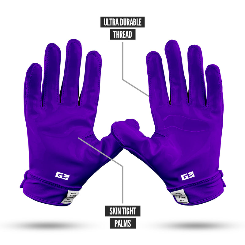 Load image into Gallery viewer, NXTRND G3™ Padded Football Gloves Purple