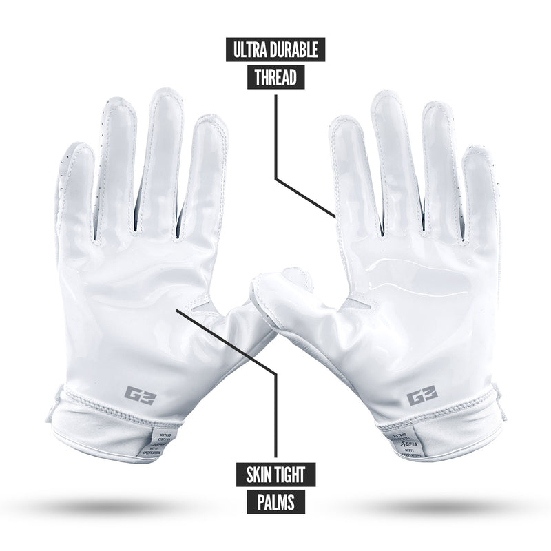 Load image into Gallery viewer, NXTRND G3™ Padded Football Gloves White