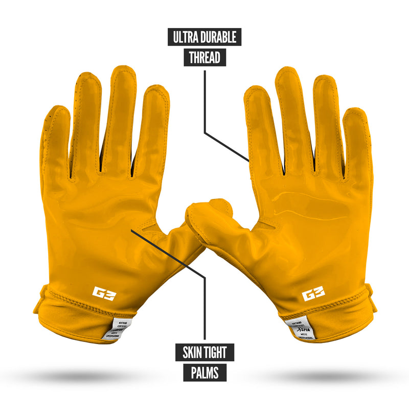 Load image into Gallery viewer, NXTRND G3™ Padded Football Gloves Yellow

