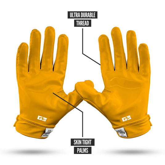 NXTRND G3™ Padded Football Gloves Yellow