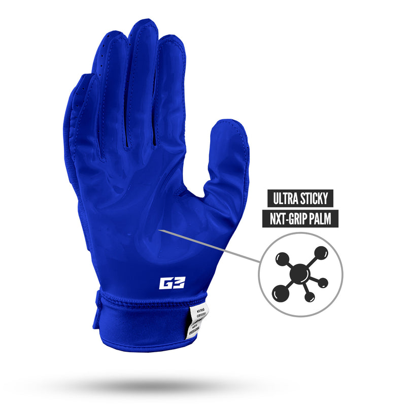 Load image into Gallery viewer, NXTRND G3™ Padded Football Gloves Blue
