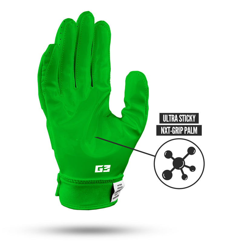 Load image into Gallery viewer, NXTRND G3™ Padded Football Gloves Green
