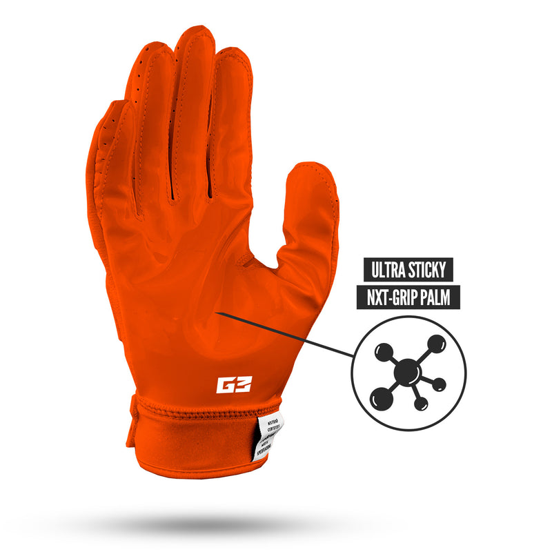 Load image into Gallery viewer, NXTRND G3™ Padded Football Gloves Orange
