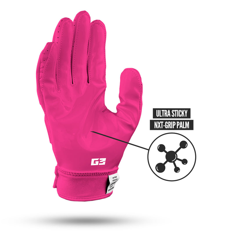 Load image into Gallery viewer, NXTRND G3™ Padded Football Gloves Pink
