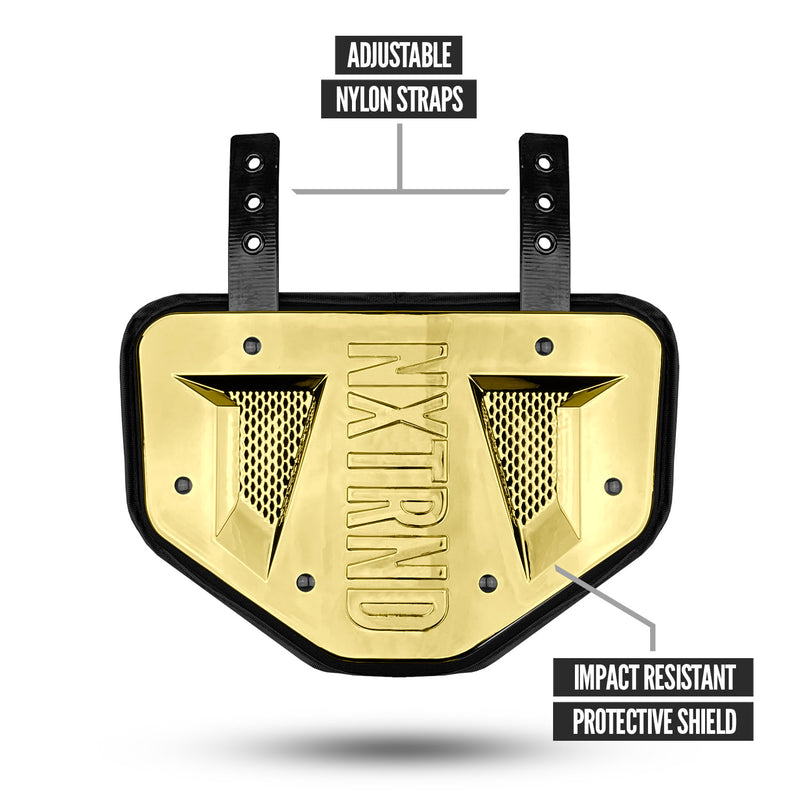 Load image into Gallery viewer, NXTRND B-PLATE™ Football Back Plate Gold
