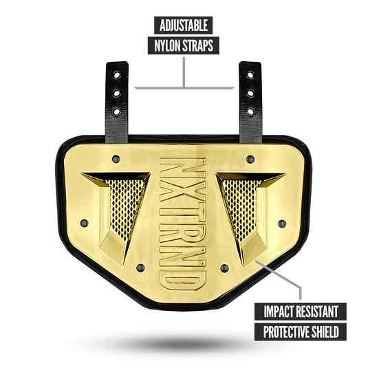 NXTRND B-PLATE™ Football Back Plate Gold